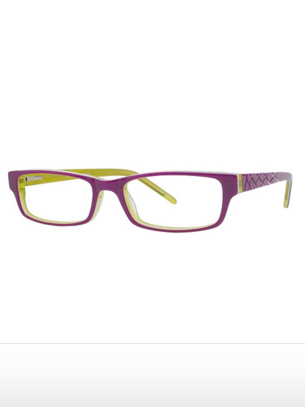 Women's Purple Fashion Eyeglass Frames - Sleek Everyday Style